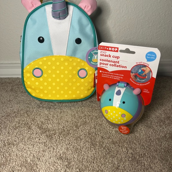 New SkipHop Eureka backpacks Snack cup and insulated food jar bundle - Picture 11 of 16
